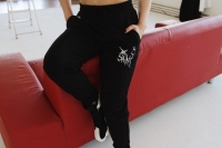W Black Sweatpants